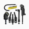 17Pcs Flexible Drill Bit Extension